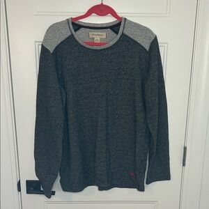 Tommy Bahama Gray and Red Sweater